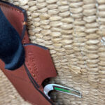 Chloe Large Horse Medal Basket In Natural Fibers